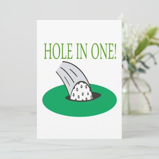 1つの穴 招待状 (スタンド正面)