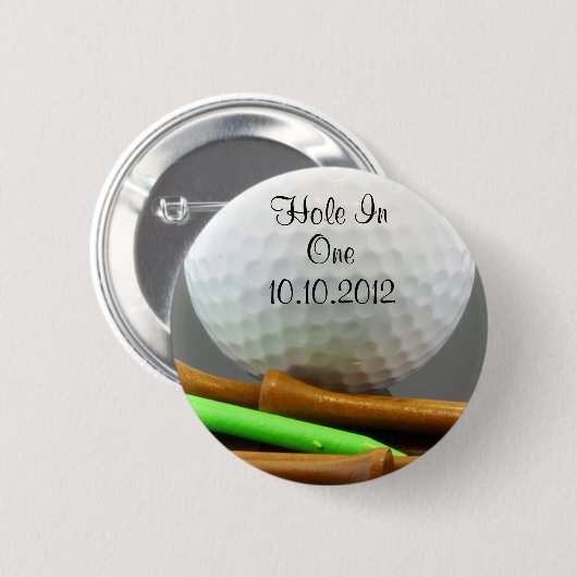 1つの穴 缶バッジ (正面&裏面)