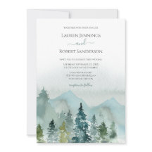 1つの素朴山の目的地の結婚式のすべてで