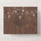 1つの素朴結婚式招待状ですべてjar オールインワン招待状 (裏面)