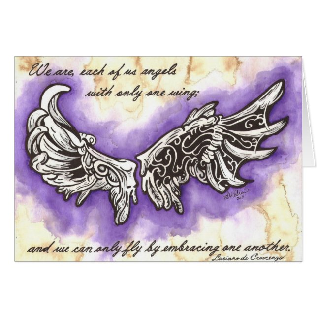 1つの翼だけ (正面横)