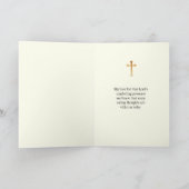 1つの良い羊飼いを愛した記念日の死の損失 カード (内部)