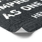 1つの行為_イプセン引用文 – アートポスター ポスター (角)