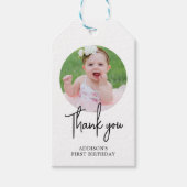 1つの誕生日 ギフトタグ (正面)