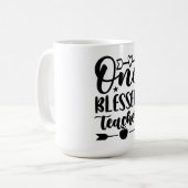 1つの賛美先生 コーヒーマグカップ (正面左)