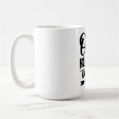 1つの賛美先生 コーヒーマグカップ (左)