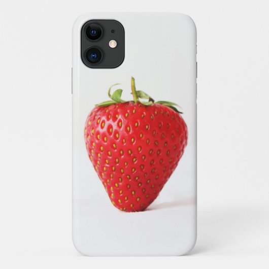 1つの赤いちごイフコン Case-Mate iPhoneケース (裏面)