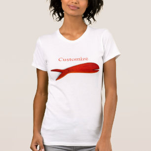 1つの赤い魚サンダー_コーブ Tシャツ