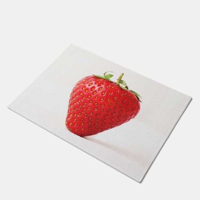 1つの赤イチゴのDMCNA ドアマット (アングル)