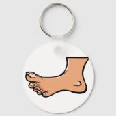 1つの足キーチェーン キーホルダー (正面)