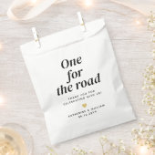 1つの道路の結婚感謝スナックの好意バッグ フェイバーバッグ (クリップ留めされた状態)