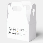 1つの道路の結婚感謝スナックの好意バッグ フェイバーボックス (オープン)