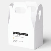 1つの道路ラベルフォントありがとうスナック フェイバーボックス (オープン)