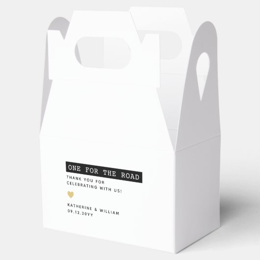 1つの道路ラベルフォントありがとうスナック フェイバーボックス (オープン)