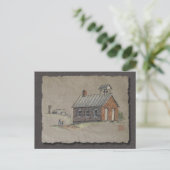 1つの部屋の学校 ポストカード (スタンド正面)