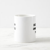 1つの醜いマグ コーヒーマグカップ (中央)