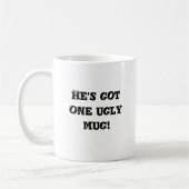 1つの醜いマグ コーヒーマグカップ (左)