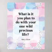 1つの野生の大切生活 ポスター (正面)