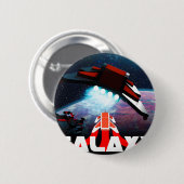 1つの銀河系ボタン 缶バッジ (正面&裏面)