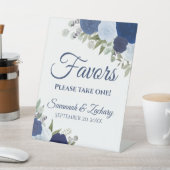 1つの青いボホのバラを取結婚る 台座サイン (インサイチュ)