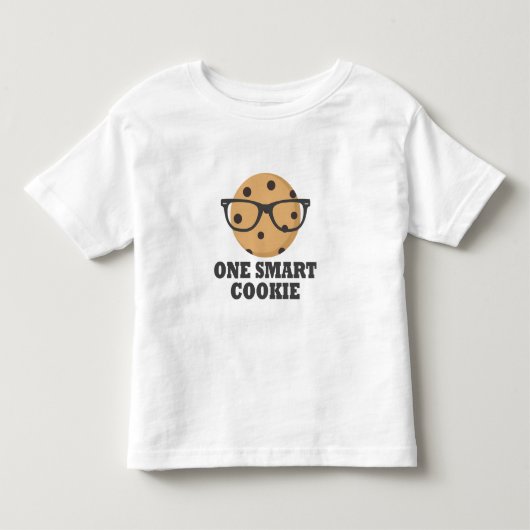 1つの頭が切れるなクッキー トドラーTシャツ (正面)