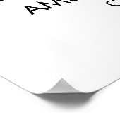 1つの頭が切れるクッキーの卒業クラス ポスター (角)