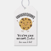 1つの頭が切れるクッキー ギフトタグ (正面)
