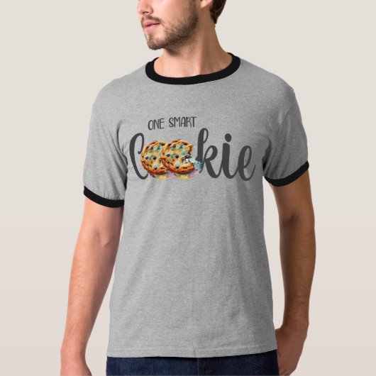 1つの頭が切れるクッキー Tシャツ (正面)