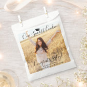 1つの頭が切れるCookieスエレガントクリプトシンプルの写真おもしろい フェイバーバッグ (クリップ留めされた状態)