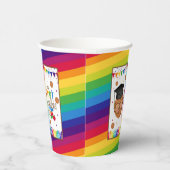 1つの頭が切れるCookieパーティーカップ 紙コップ (右)