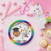 1つの頭が切れるCookie紙プレート ペーパープレート (パーティー)