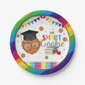 1つの頭が切れるCookie紙プレート ペーパープレート (正面)