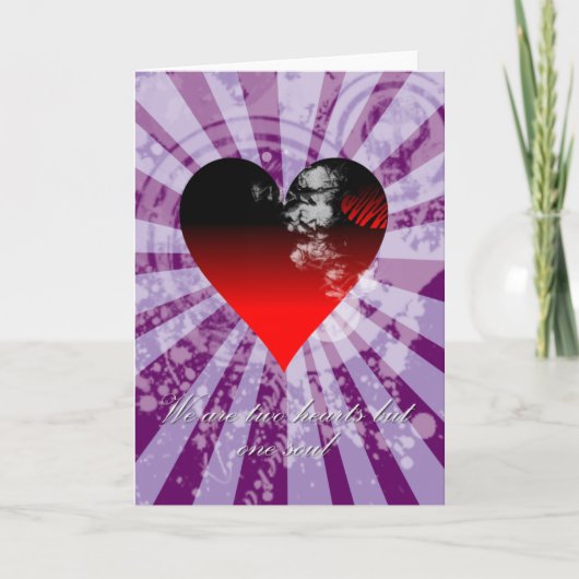 1つの魂 カード (正面)