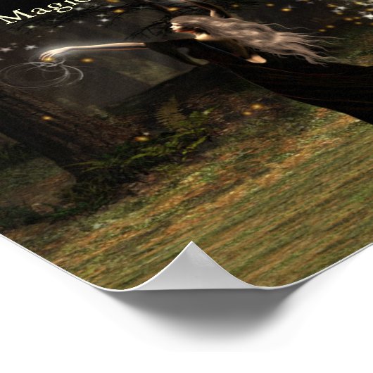 1つの魔法の夜 ポスター (角)