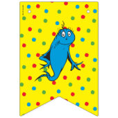 1つの魚2つの魚 – 最初の誕生日 バンティングフラッグ (第1の旗)