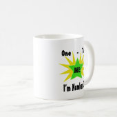 1つの2つの私の番号3 コーヒーマグカップ (正面右)