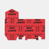 "1つの"テントの好意ボックスを許可 フェイバーボックス (折り畳みなし)