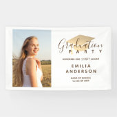 1つのCookieバナーの頭が切れる卒業パーティー 横断幕 (横)