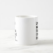 1つのCorinthiansの13:4のコーヒー・マグ コーヒーマグカップ (中央)