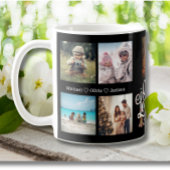1つのGigi孫9フォトコラージュ コーヒーマグカップ