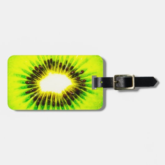 1つのkiwiカスタマイズ ラゲッジタグ (正面横)