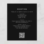 1つのQRコードで予算ハロウィン結婚をすべて (裏面)