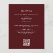 1つのQRコードで予算ハロウィン結婚をすべて (裏面)