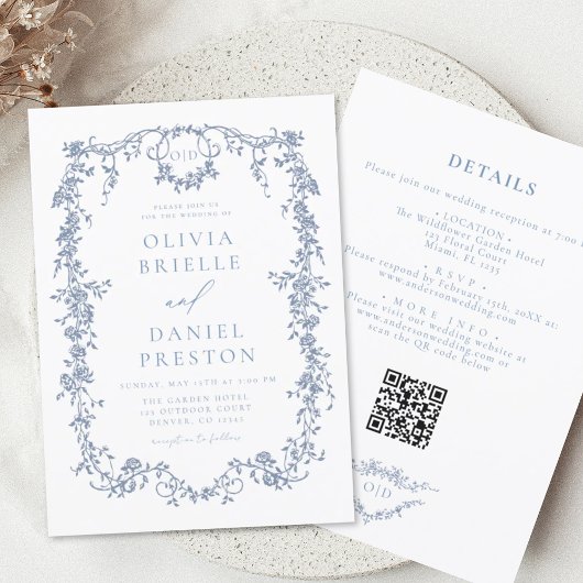 1つのQRコードフランスので予算を計結婚算