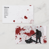 1つは死にます 名刺 (正面/裏面)