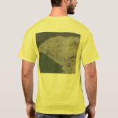 1つは決して黄色い雪を食べるべきではないです Tシャツ (裏面)