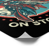 1つは盗まれた土地のアンチトランプの抗議Gで違法である ポスター (角)