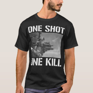 1つは1の殺害を撃ちました Tシャツ