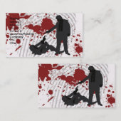 1つは(2)死にます 名刺 (正面/裏面)