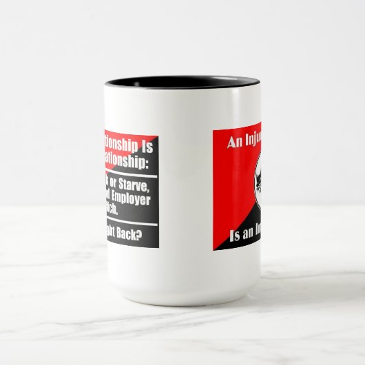 1つへの傷害はすべてのマグに傷害あり、 マグカップ (中央)